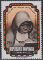Delcampe - Ruanda Mi.Nr. 792A 75J.kath.Kirche In Ruanda, Schwester Yohana  (20) - Sonstige & Ohne Zuordnung