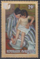 Delcampe - Ruanda Mi.Nr. 724A Jahr D.Frau, Gemälde Cassatt Die Morgenwäsche (20) - Sonstige & Ohne Zuordnung