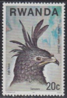 Delcampe - Ruanda Mi.Nr. 893A Greifvögel, Adler (20) - Sonstige & Ohne Zuordnung
