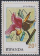 Delcampe - Ruanda Mi.Nr. 843A Orchideen, Eulophia Cucullata (20) - Sonstige & Ohne Zuordnung