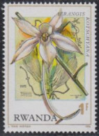 Delcampe - Ruanda Mi.Nr. 846A Orchideen, Aerangis Kotschyana (1) - Sonstige & Ohne Zuordnung