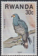 Delcampe - Ruanda Mi.Nr. 894A Greifvögel, Sperber (30) - Sonstige & Ohne Zuordnung