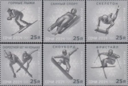 Delcampe - Russland Mi.Nr. 1873-78 I Olympia 2014 Sotschi (6 Werte) - Autres & Non Classés