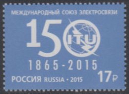 Delcampe - Russland Mi.Nr. 2167 150Jahre Int.Fernmeldeunion (17) - Autres & Non Classés