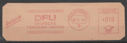 Delcampe - Motive Vereine & Verbände Partei Briefstück Mit Freistempel Köln Ehrenfeld 1965 DFU Deutsche Friedens Union Partei - Autres & Non Classés