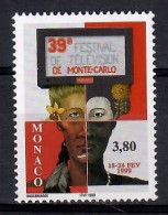 Delcampe - Monaco 1999 Mi 2440 MNH (ZE1 MNC2440) - Télécom