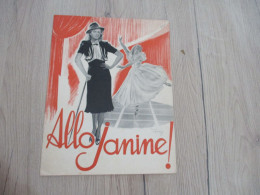 Delcampe - Cinéma Plaquette Illustrée Par Faivre 4 Volets Marika RökkAllo Janine Külb Boese Avec Heesters Godden Rahl Elster.... - Werbetrailer