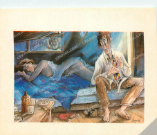 Delcampe - CPM Oihal Urdina La Couverture Bleue - Paare