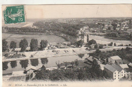 Delcampe - **** 39 *** JURA ***  DOLE  Panorama Pris De La Catnédrale   TTB - Dole