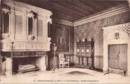 Delcampe - [-10%] FRANCE - Chenonceaux - Château - Salle François Ier - Cheminée - Ed R Dor - Chenonceaux