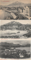 Delcampe - Suisse - LUZERN - Lot De 3 CPA - Luzern