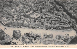 Delcampe - BORDEAUX En Avion - Les Allées De Tourny Et Le Quartier Notre Dame - Très Bon état - Bordeaux