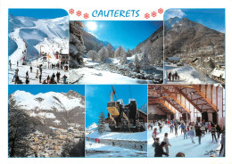 Delcampe - 65 Cauterets Les Pyrénées La Station De Ski Le Lys Le Peguerre La Fruitière Multivue N° 37 \MM5048 - Cauterets