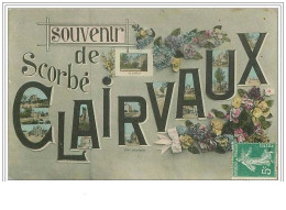 Delcampe - 86.SCORBE CLAIRVAUX.SOUVENIR DE SCORBE CLAIRVAUX - Scorbe Clairvaux