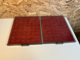 Delcampe - 2 Lindner Münzboxen Für 54 Münzen (37087) - Matériel