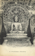 Delcampe - China, Chinese Divinity Seated Buddha Statue (1900s) Postcard - Cina