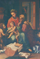 Delcampe - Italia Roma Giulio Romano Sacra Famiglia Sec XVI Affrancata Unposted #SAH736 - Kirchen