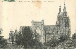 Delcampe - CPA L'Epine (Marne) Eglise Notre Dame Facade Laterale Nord - L'Epine