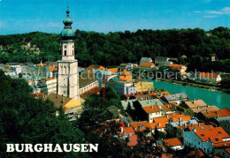 Delcampe - Burghausen Salzach Panorama Kirche - Burghausen