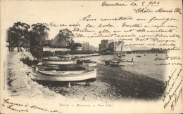 Delcampe - CPA Bateau De Peche Toulon Mourillon Port D'abri - Pesca