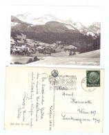 Delcampe - Österreich, 1940, AK Von Werfen, Frankiert Mit 6Pfg./Hindenburg, Ortsstempel Salzburg (14538W) - Werfen