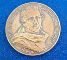 Delcampe - GIOACCHINO BELLI MEDAGLIA Bronze Medal For The 200th Anniversary 1791 - 1991 Engraver Soccorsi Italy In Gift Box - Objets Dérivés