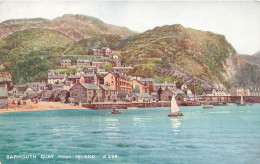 Delcampe - [-30%] ROYAUME-UNI - Barmouth Quay From Island - A 298 - Vue Sur Le Quai - Des B - Gwynedd