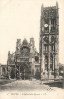 Delcampe - [-30%] FRANCE - Dieppe - Vue Générale De Léglise Saint Jacques - L L  - Carte Po - Dieppe