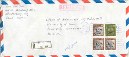 Delcampe - Lettre Cover Coree University Iowa - Korea (Süd-)