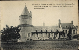 Delcampe - CPA Wierre-au-Bois Pas-de-Calais, Schloss - Sonstige & Ohne Zuordnung