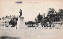 Delcampe - 26 VALENCE PLACE ET STATUE CHAMPIONNET - Valence