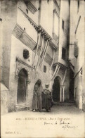 Delcampe - CPA Scenes Et Types Rue Et Types Arabes Algerie - Szenen
