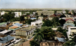 Delcampe - CPSM Cameroun Douala Quartier De L Akwa Palace - Cameroun