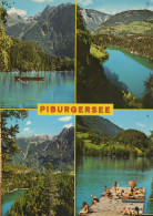 Delcampe - Österreich Oetz Tirol Piburgersee Berglandschaft See Badegäste Gelaufen #SBB063 - Oetz