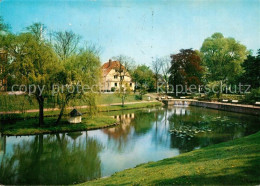 Delcampe - Nienburg Weser Parkanlagen Stadtgraben - Nienburg