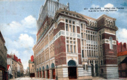 Delcampe - ORLÉANS (45) - Hôtel Des Postes, Vue De La Tour Du Tabour - CPA - Circulée 1925 - Orleans