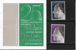 Delcampe - British Presentation Pack #45 25th Wedding Anniversary 1972 - Presentation Packs