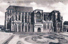 Delcampe - SAINT-QUENTIN (02) - La Cathédrale - CPA - Non Circulée - Saint Quentin