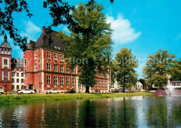 Delcampe - Oldenburg Niedersachsen Hauptpost Und Stau - Oldenburg