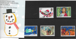 Delcampe - GB Presentation Pack 130 1981 Christmas - Presentation Packs