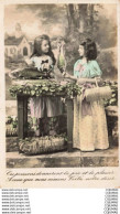 Delcampe - FETES  - S25985 -  1er Avril - 2 Fillettes Tenant Un Panier Avec Des Poissons - Erster April