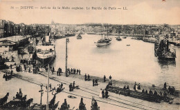 Delcampe - 76 DIEPPE ARRIVEE DE LA MALLE ANGLAISE LE RAPIDE DE PARIS - Dieppe