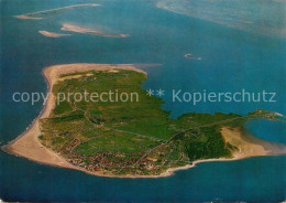 Delcampe - BORKUM Nordseebad Niedersachsen Fliegeraufnahme Aus 4000 M Flughoehe - Borkum