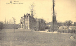 Delcampe - BELGIQUE - Roulers - Château De Rodenbach-Mergaert - Carte Postale Ancienne - Röselare