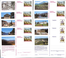 Delcampe - Austria 1990 10 Illustrated Postcards, Unused Postal Stationary - Briefe U. Dokumente