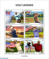 Delcampe - Sierra Leone 2022 Golf Legends, Mint NH, Sport - Golf - Golf
