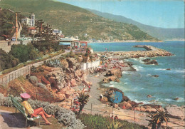 Delcampe - [-5%] ITALIE - Bordighera - Riviera Dei Fiori - Scogliera Di S Ampeglio -  Villa Garnier - Animé - Carte Postale Ancienn - Imperia