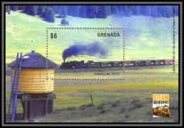 Delcampe - 81314 Grenada Grenade Y&t N°675 TB Neuf ** MNH Train Trains Locomotive Steam Bicentenary 1904/2004 Cumbres And Toltec - Grenade (1974-...)