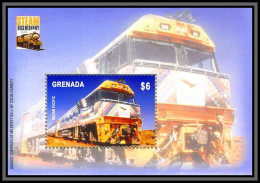 Delcampe - 81311 Grenada Grenade Mi N°727 TB Neuf ** MNH Train Trains Locomotive Indian Pacific Inde India 2004 Stem Bicentenary - Grenade (1974-...)