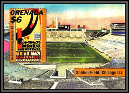 Delcampe - 81227 Grenada Grenade Mi N°374 Soldier Field Chicago World Cup Coupe Du Monde Uruguay 1930 ** MNH Football Soccer 1994 - Grenade (1974-...)